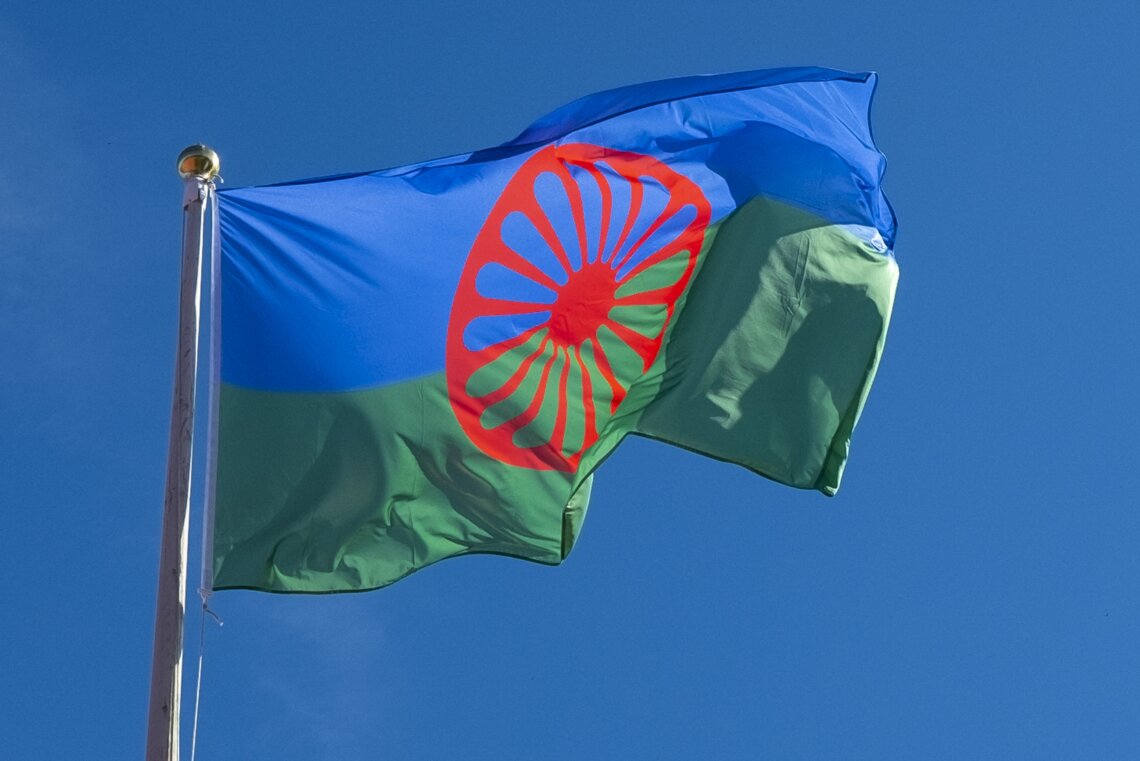 Rom Flag What is International Roma Day and why is it celebrated? | Now Then ...