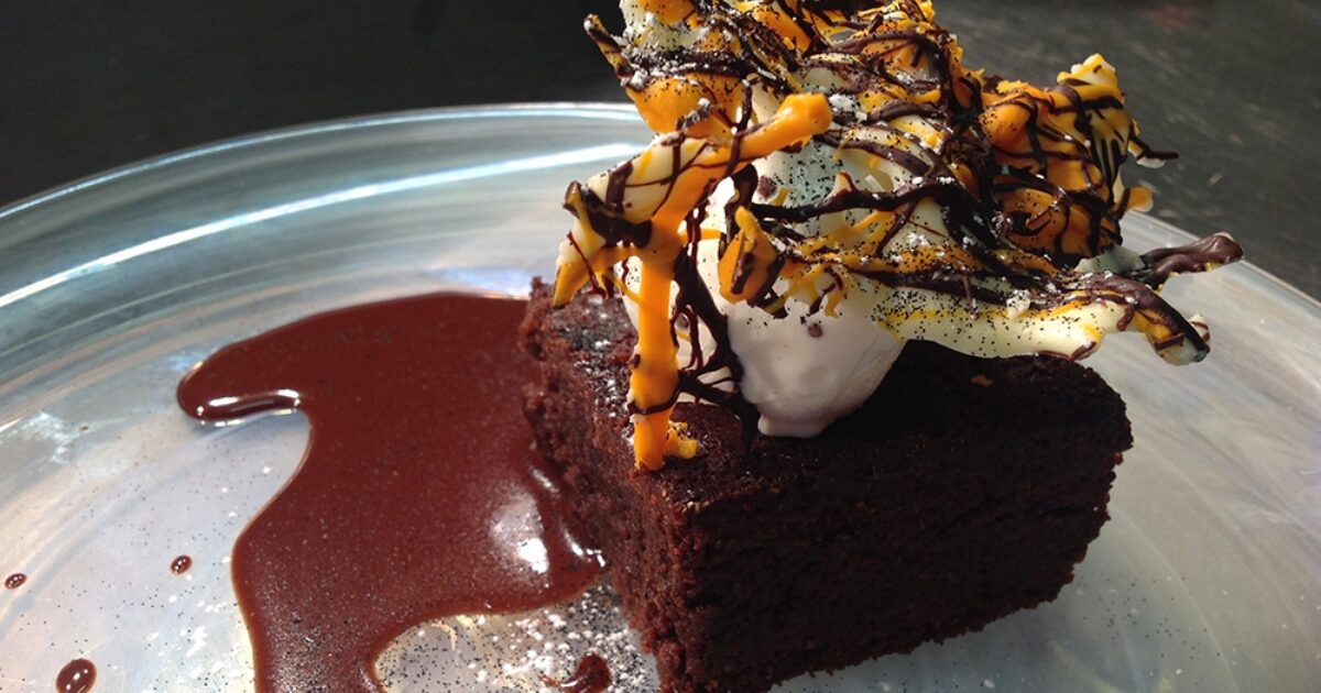 Chocolate Cake: Recipe by Chef Rico, Rutland Arms (V) | Now Then Manchester
