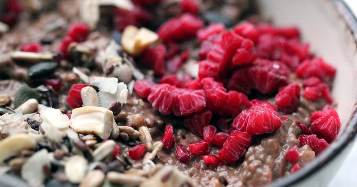 Snickers & Chia Smoothie: Recipe by Jordan Leitch (VG, GF) | Now Then Manchester